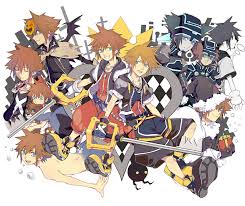 Jack skellington's face is prominent on the hilt, and the blade itself is a festive red and white. Sora Kingdom Hearts Image 1242942 Zerochan Anime Image Board