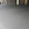 The first step is to drill holes in the problem concrete. 1