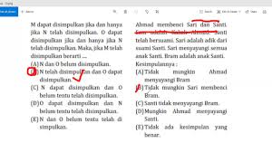 Soal Utbk Skolastik Penalaran Umum Soal Logika Mengambil Sebuah Kesimpulan Youtube