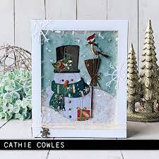 2021 Sizzix Christmas Tim Holtz In 2021 Holiday Crafts Christmas Mason Jar Cards Christmas Cards Handmade