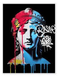 Vandal Helena print by Dikhotomy