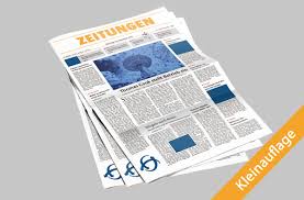 Sie können ihre hochzeitszeitung natürlich auch als magazin drucken lassen. Zeitungen In Kleinauflage Drucken Dierotationsdrucker