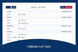 Jquery Calendar In 2020 Calendar List View Jquery Custom Calendar