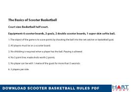 Maybe you would like to learn more about one of these? Scooter Basketball Rules And Court Hart Sport New Zealand