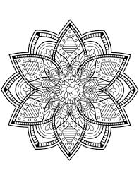 Anti stress zen disegni da colorare per adulti : Mandala Da Colorare 116 Disegni Da Stampare A Tutto Donna