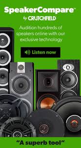 Audition Speakers Before You Buy Online Speaker Audio Design Crutchfield