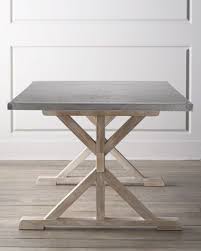 Stainless steel heavy kitchen table. Bernhardt Leslie Dining Furniture Metal Dining Table Dining Table Dining Table Price