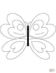 Butterfly Coloring Page Simple Butterfly Coloring Page With Coloring Pages Of Butterflies Entitlementtrap Com Butterfly Coloring Page Simple Butterfly Butterfly Outline