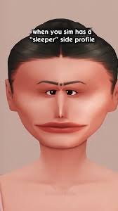 Sims 4 Sleeper Side Profile Aesthetic