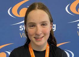 Ruby's championship silver swim