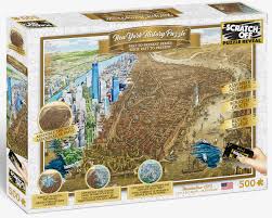 Choose expedited shipping at checkout for delivery by friday, june 11. Scratch Off New York Jigsaw Puzzle 500 Pieces