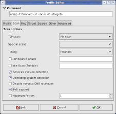 It represents the tunnel betw. Zenmap Official Cross Platform Nmap Security Scanner Gui