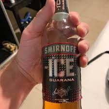 Platinum distillers have come up with their own guarana drink, calling it momentum ice guarana. Ice Guarana Smirnoff Untappd