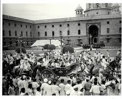 The partition was outlined in the indian independence act 1947 and resulted in the dissolution of the british raj, i.e. Independence Day Celebrations 1947 Nehru Memorial Museum And Library Google Arts Culture