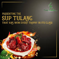 Sup tulang (beef bone soup) is an aromatic beef soup flavoured with spices like coriander, cinnamon, chilli, onions and aniseed. Haji Kadir Foods Sup Tulang Is Melt In Your Mouth Bone Marrow Stew Prepared To A Recipe That Is A Guarded Family Secret At Haji Kadir S We Have Consistently Won Every Trophy In The