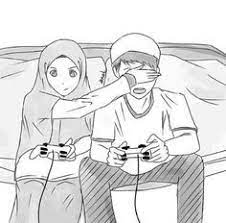 Sketsa kartun muslimah via busy.org. 33 Gambar Kartun Romantis Muslimah 90 Best Muslim Couples Images Muslim Couples Anime Muslim Download Kumpulan Gambar Kar Sketsa Ilustrasi Karakter Kartun