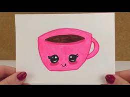 رسم فنجان كيوت للأطفال youtube