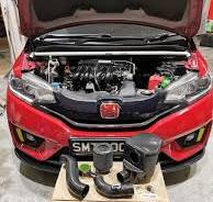 Airspeed Brand Dedicated Fixed Position 100% Dry Carbon Fiber Cold Air  Intake System for Honda Fit GK5