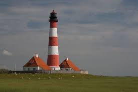 Radtour Sankt Peter Ording Nach Westerhever Leuchtturm Blick Heben Com Leuchtturm Ording Turm