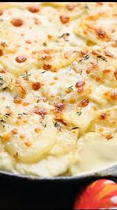 For the rest of the recipe please see below! These Are The Most Delicious Homemade Cheesy Scalloped Potatoes You Will Ever Try Scallopedpotatoes Potator Scallop Recipes Scalloped Potato Recipes Recipes