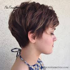 Female short hairstyles are really popular right now, particularly with stars like halsey, zoë kravitz and joey king all rocking boyish cropped cuts. Going Gray 60 Short Choppy Hairstyles For Any Taste Choppy Bob Layers Bangs The Trending Hairstyle