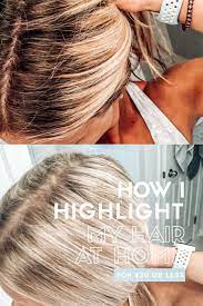At Home Highlights Under 20 Diy Highlights Hair Home Highlights Hair Box Hair Dye