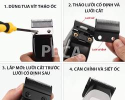 Hình ảnh về Lưỡi cố định (lưỡi dưới) tông đơ cắt tóc
