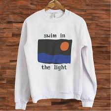 Swim In The Light Sweatshirt Sweatshirts Print Clothes Printed Sweatshirts