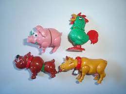 Kinder Surprise Set Bellows Farm Animals 1999 Balg Figures Toys Collectibles Kinder Egg Toys Toy Collection Kinder Surprise