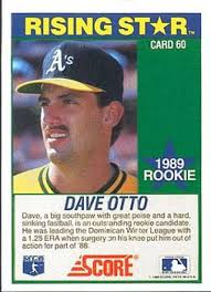 Amazon.com: 1989 Score Hottest 100 Rising Stars #60 Dave Otto Oakland  Athletics Official MLB Baseball Trading Card in Raw (NM or Better)  Condition : Collectibles & Fine Art