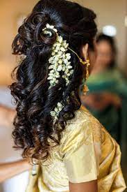 Nitya Ish S Stately Colorful Indian Wedding Virginia Beach Wedding Hair Indian Bride Hairstyle Jasmine Hair