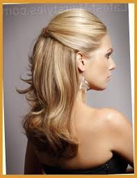 For example, this medium length hairstyles for men with tight curls extends outward in all directions. Curly Hairstyles For Prom For Medium Length Hair Half Uphalf Up Throughout Partial Updo For Long Ha Medium Hair Styles Medium Length Hair Styles Long Hair Updo