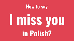 When someone apologizes to you in polish, you can reassure them by saying nie ma problemu (no problem) or (nic) nie. Learn Languages With Ecolinguist How To Say I Miss You In Polish Facebook