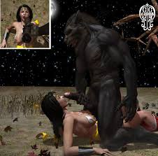 Monstro fode Mulher Maravilha - HQ Erótico