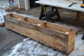 Wood shipping pallet make great container gardens. How To Turn A Pallet Into A Planter Pallet Planter Box Pallet Planter Pallet Diy