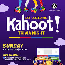 See more ideas about friday the 13th, . Plantilla De Kahoot Trivia Night Postermywall