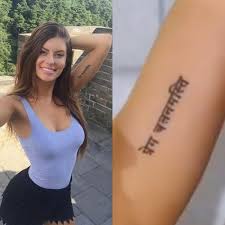 See more ideas about sanskrit tattoo, tattoos, tibetan tattoo. 17 Celebrity Sanskrit Tattoos Steal Her Style