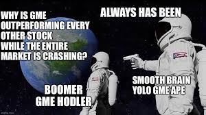 Последние твиты от stock memes (@stockmemesonly). Meme Will Be Relevant Sooner Than You Think Not A Financial Advisor Gme
