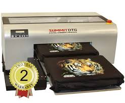 A direct to garment (dtg) printer for anyone, anywhere! Summit 520 Dtg Direct To Garment Printer