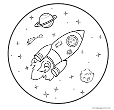Check spelling or type a new query. Space With Rocket Coloring Pages Rocket Coloring Pages Coloring Pages For Kids And Adults