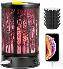 Black Forest Scentsy Christmas 2022 Amazon.com: Hituiter Wax Melt Warmer For Scented Wax With Usb Charging 7  Colors Led Lighting Oil Lamp Wax Melts Burner Electric Melter Candle Warmer  Classic Black Forest Design For Fragrance Home Décor,Gifts :