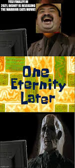 Time cards are used throughout spongebob squarepants to represent how much time has passed within an episode, performed by the french narrator. One Eternity Later Spongebob Memes Gifs Imgflip