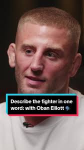 The Welsh Gangster has ARRIVED 😤 #obanelliott #ufc #mma