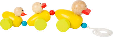 Remember though, your goal is laughter not hurt feelings. Pull Along Toy Duck Family Quack