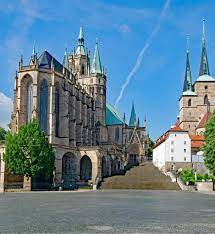 Erfurter dom, officially hohe domkirche st. Erfurter Dom In Erfurt Bei Kulturcarre
