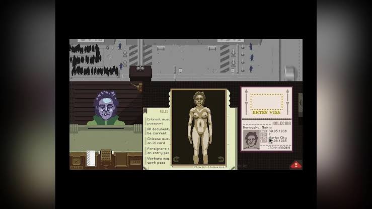 Игровой процесс Papers, Please