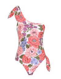 Badeanzug mit blumenmuster rüschen strand badeanzug damen bademode. Zimmermann Badeanzug Mit Blumen Print Di Bel Fashion Store