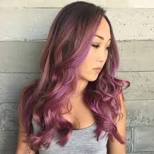 40 Versatile Ideas Of Purple Highlights For Blonde Brown And Red Hair Long Hair Styles Hair Styles Perfect Hair Color