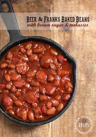 Reduce the heat to warm and let simmer for 10. Beer Franks Baked Beans Busy In Brooklyn
