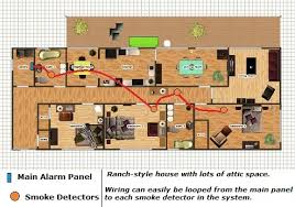 These are all hard wired and interconnected. Smoke Detector Wiring Connecting Multiple Runs